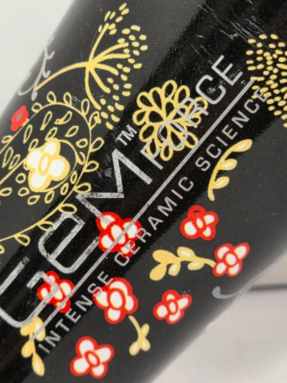 GEM Force Hair Dryer Paisley Floral Ceramic Cool Shot 3 Heat 2 Speed